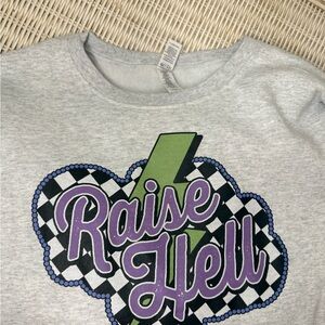 Gray Kids Shirt with Graphic Print